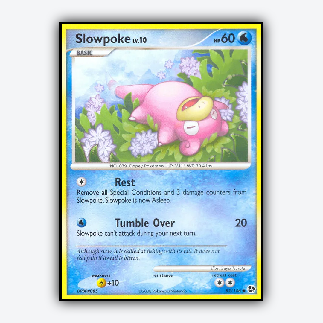 Slowpoke 082/106 - Great Encounters Set - Card Rug
