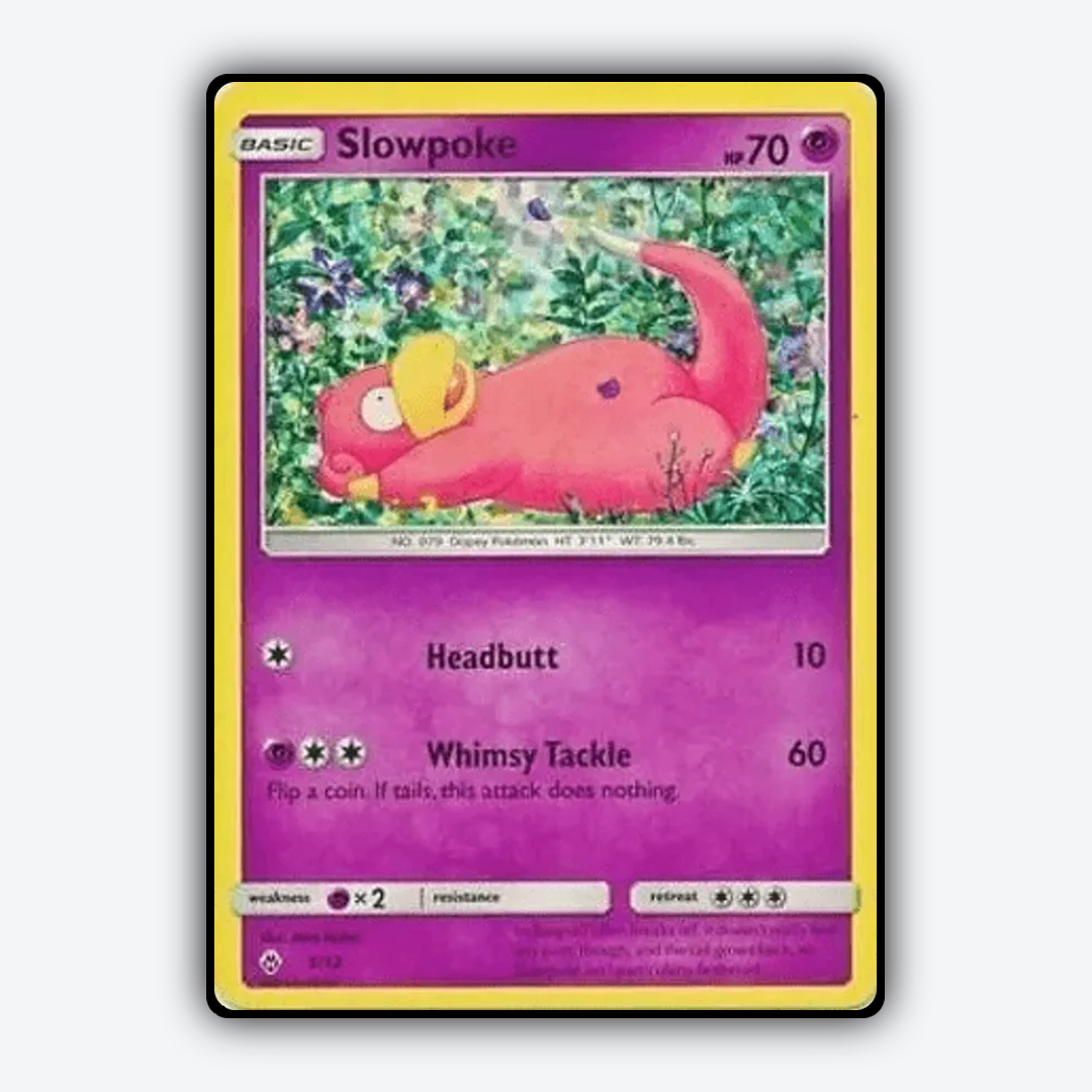 Slowpoke 005/12 - McDonald's Collection 2018 Set - Card Rug