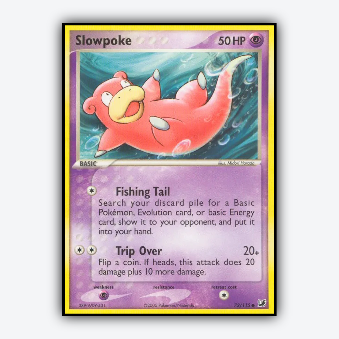 Slowpoke 072/115 - Unseen Forces Set - Card Rug