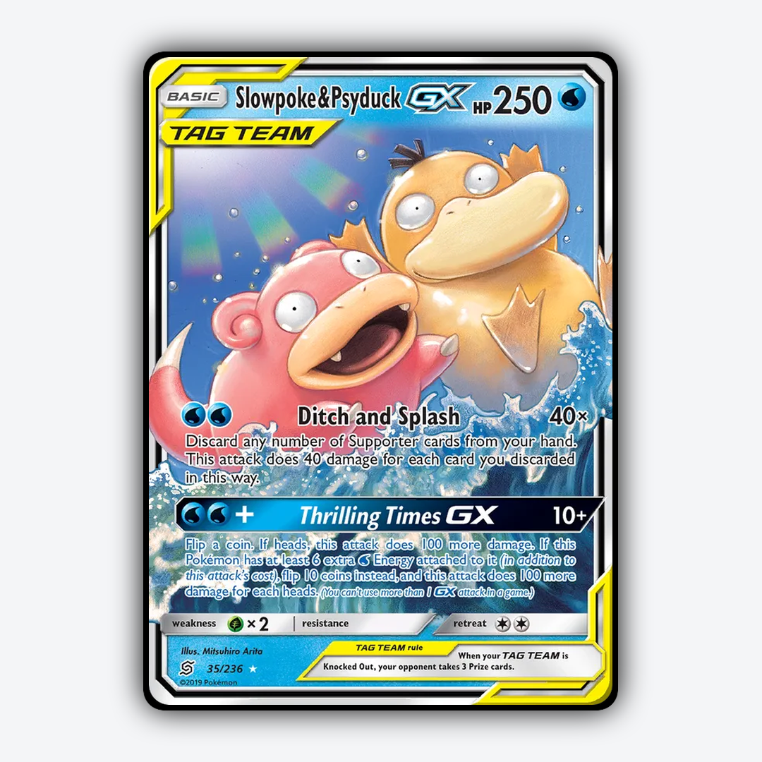 Slowpoke & Psyduck-GX 035/236 - Unified Minds Set - Card Rug