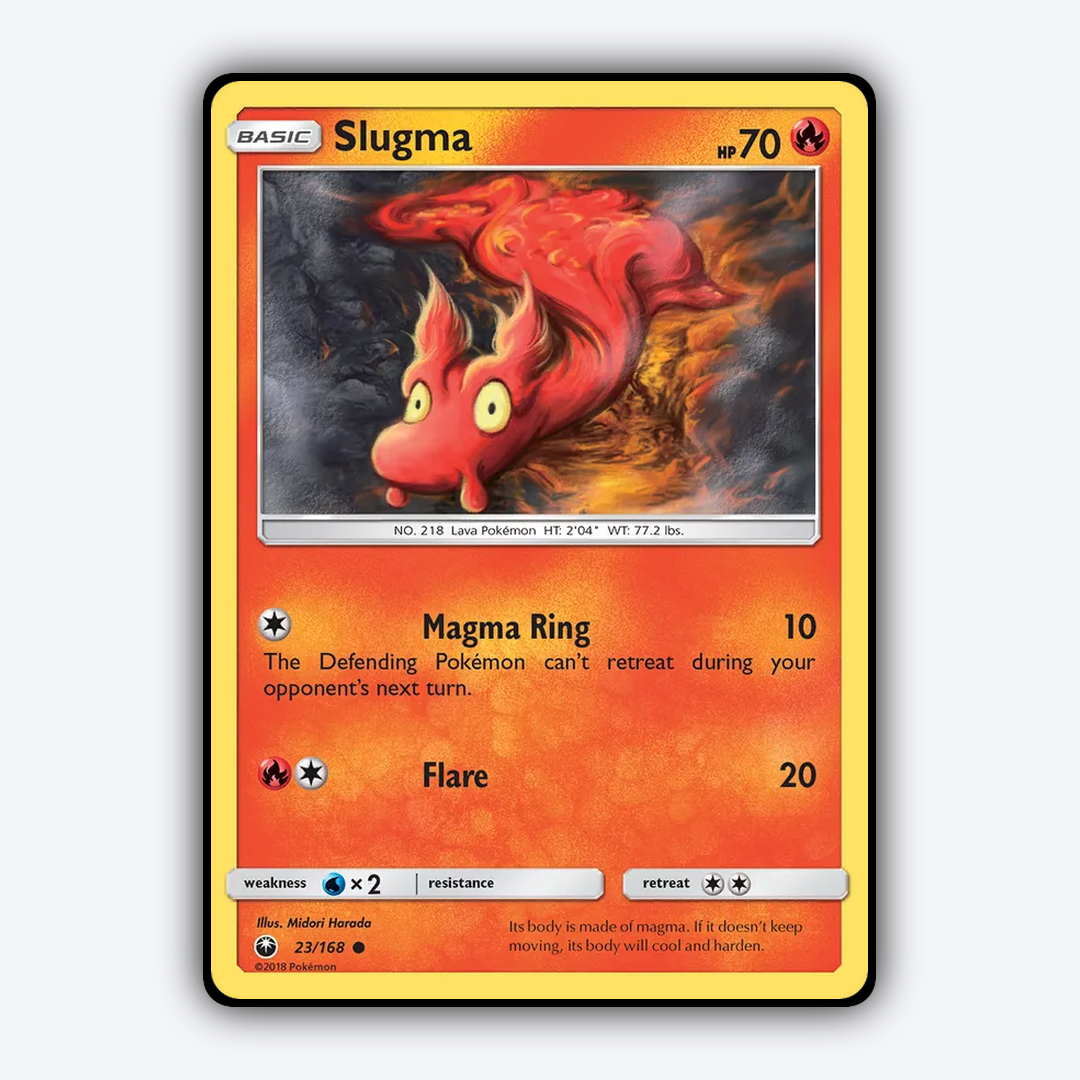 Slugma 023/168 - Celestial Storm Set - Card Rug