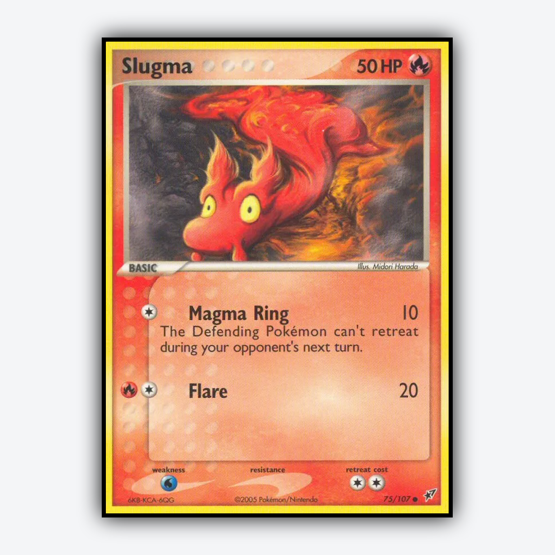 Slugma 075/107 - Deoxys Set - Card Rug