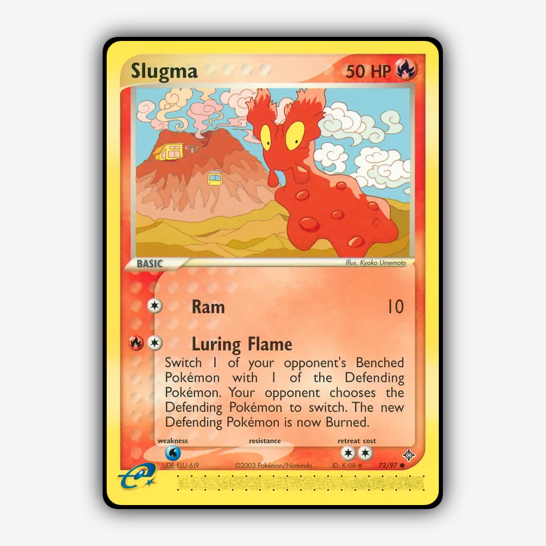 Slugma 072/97 - Dragon Set - Card Rug