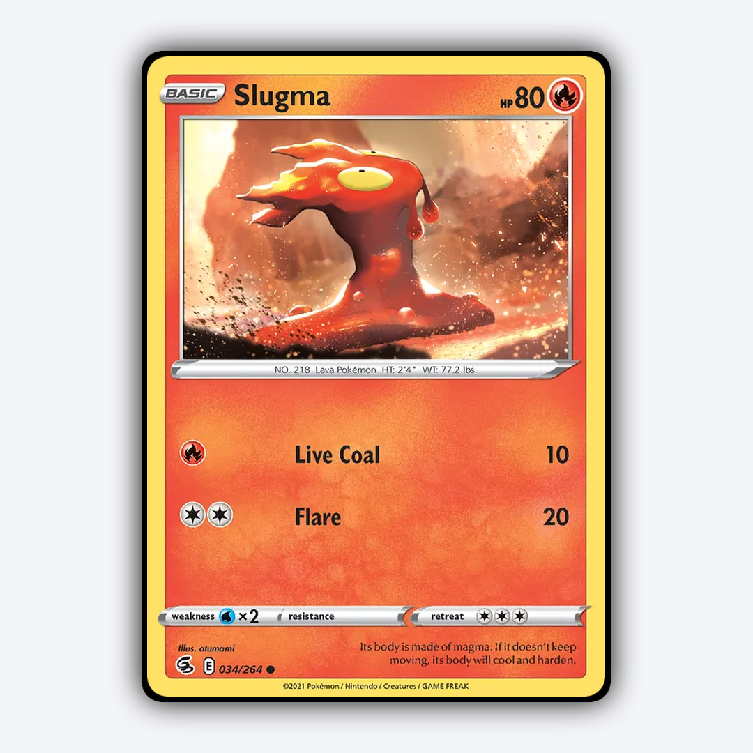Slugma 034/264 - Fusion Strike Set - Card Rug