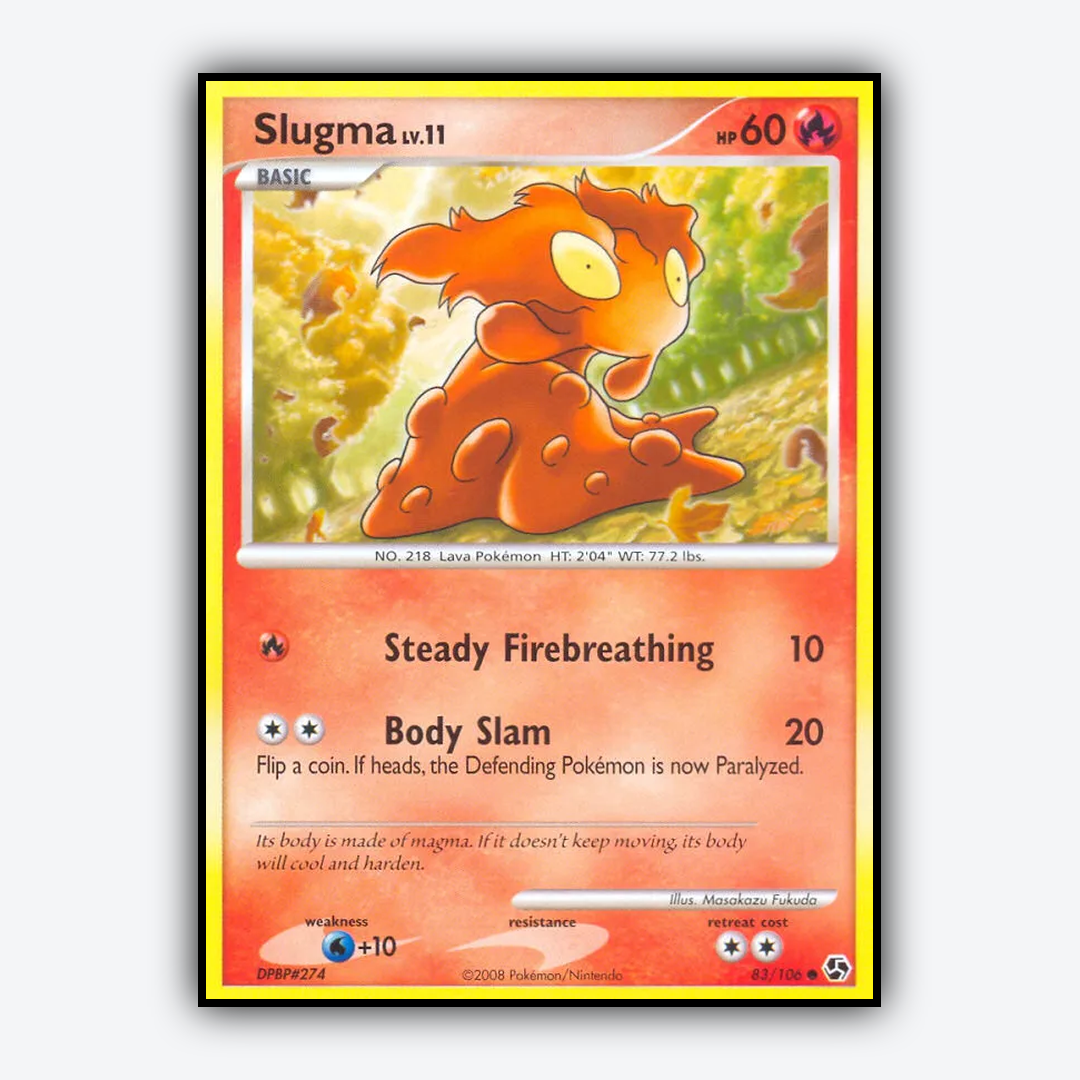 Slugma 083/106 - Great Encounters Set - Card Rug