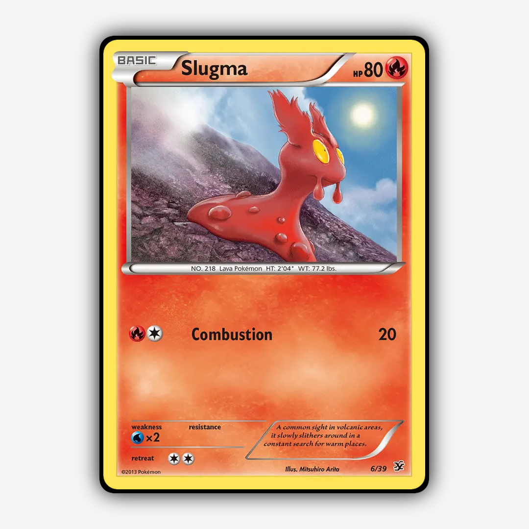 Slugma 006/39 - Kalos Starter Set - Card Rug