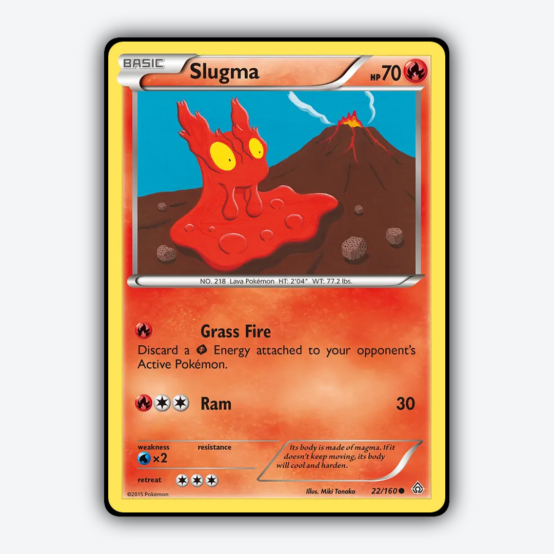 Slugma 022/160 - Primal Clash Set - Card Rug