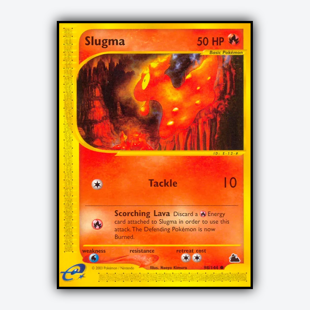 Slugma 098/144 - Skyridge Set - Card Rug