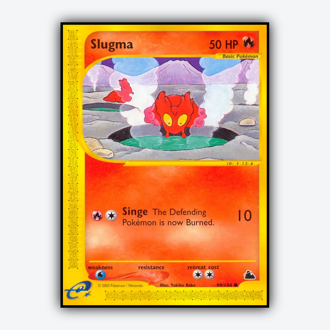 Slugma 099/144 - Skyridge Set - Card Rug