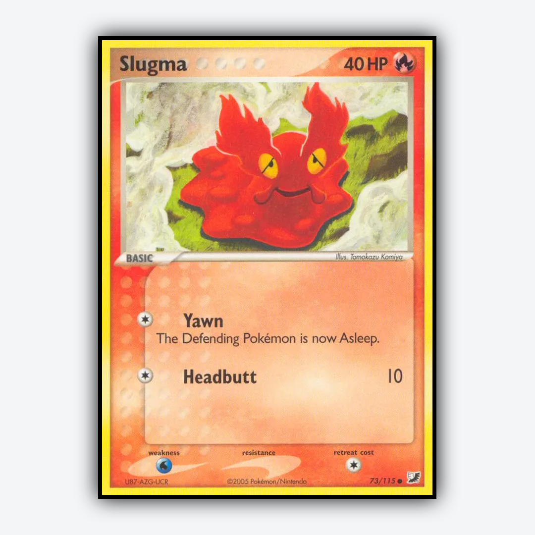 Slugma 073/115 - Unseen Forces Set - Card Rug