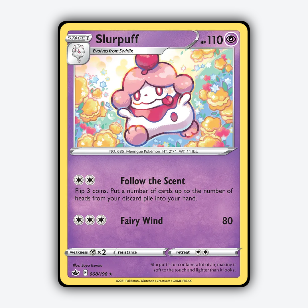 Slurpuff 068/198 - Chilling Reign Set - Card Rug