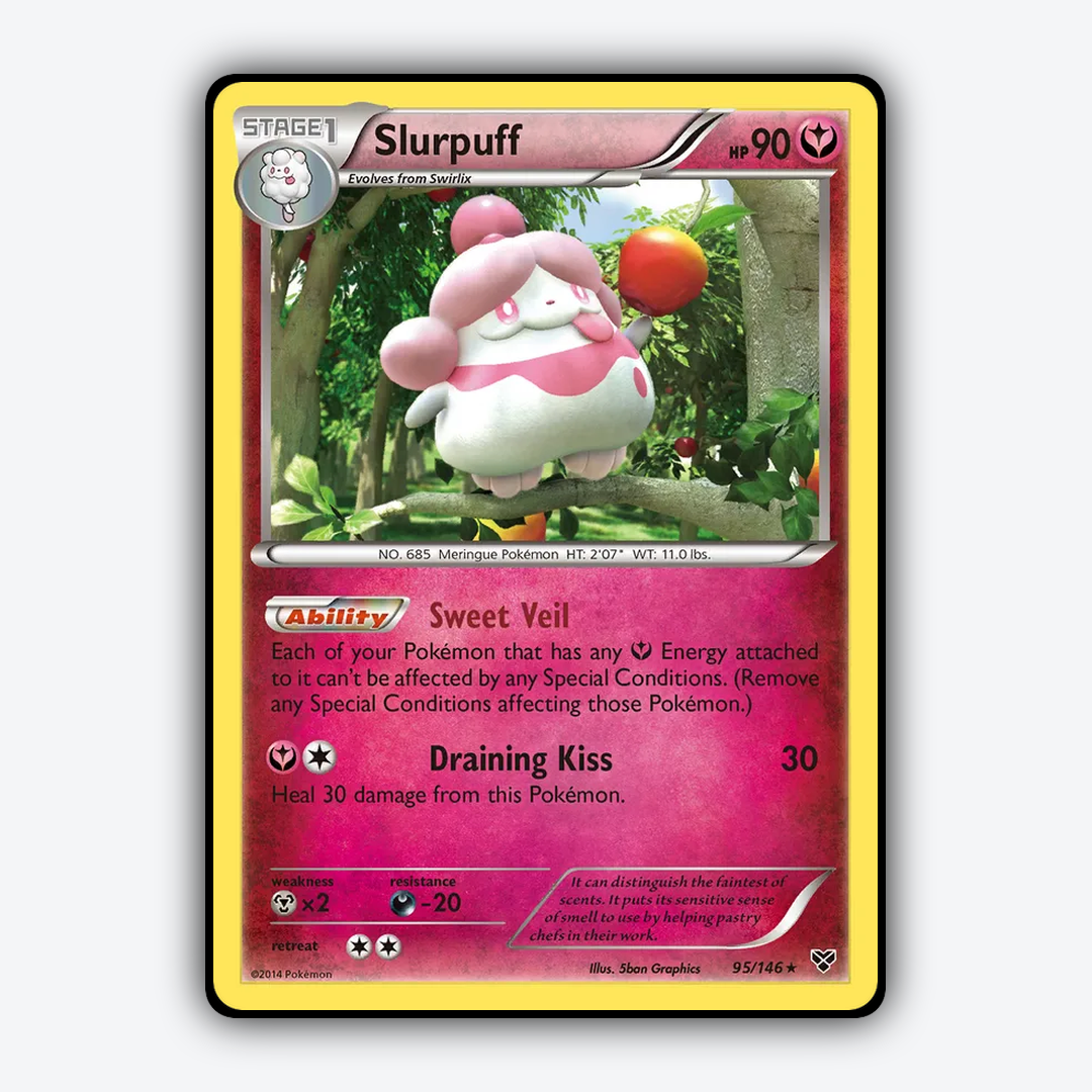Slurpuff 095/146 - XY Set - Card Rug