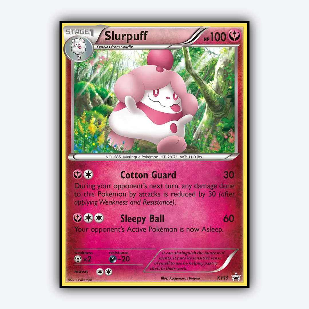 Slurpuff #15 - XY Black Star Promos Set - Card Rug