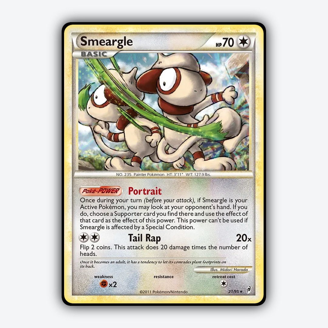 Smeargle 021/95 - Call of Legends Set - Card Rug