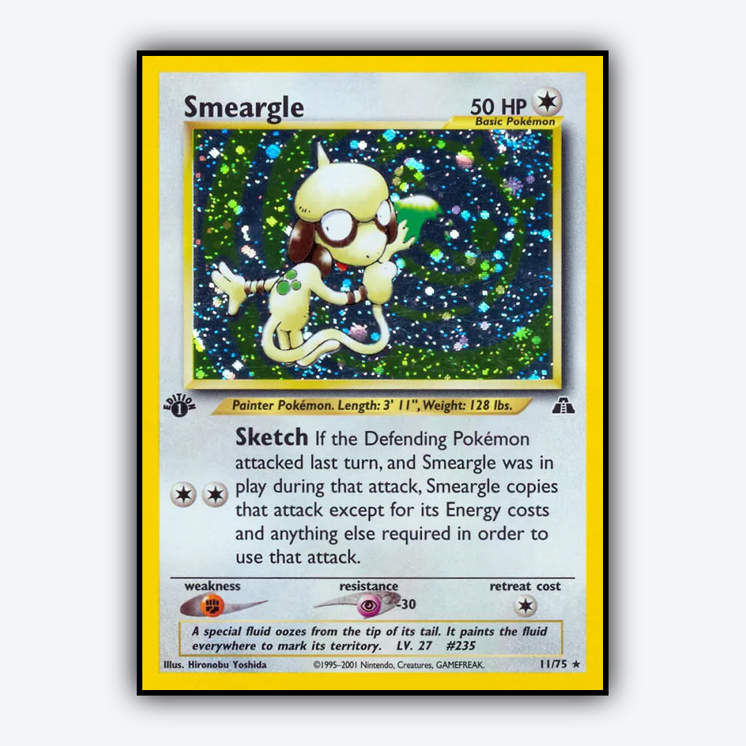 Smeargle 011/75 - Neo Discovery Set - Card Rug