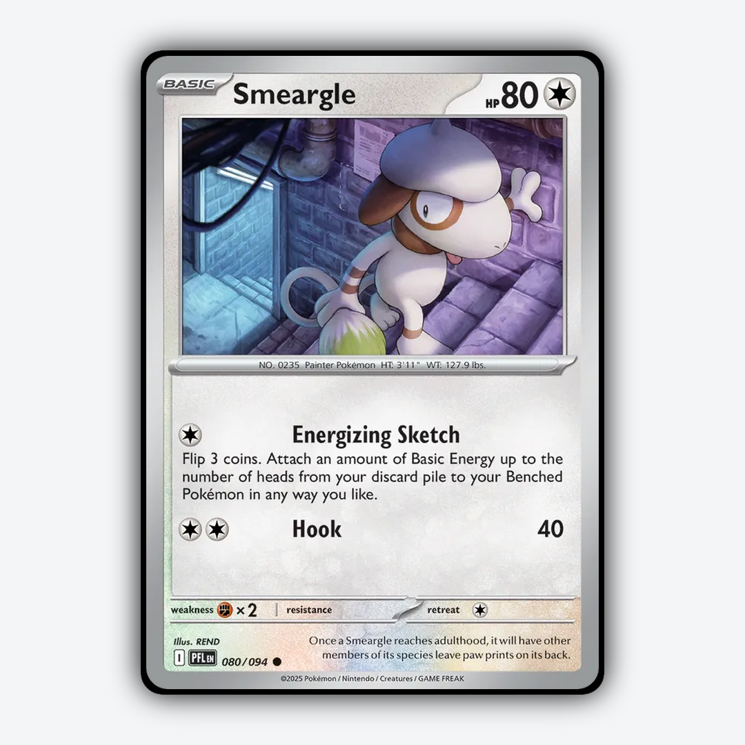 Smeargle 080/094 - Phantasmal Flames Set - Card Rug