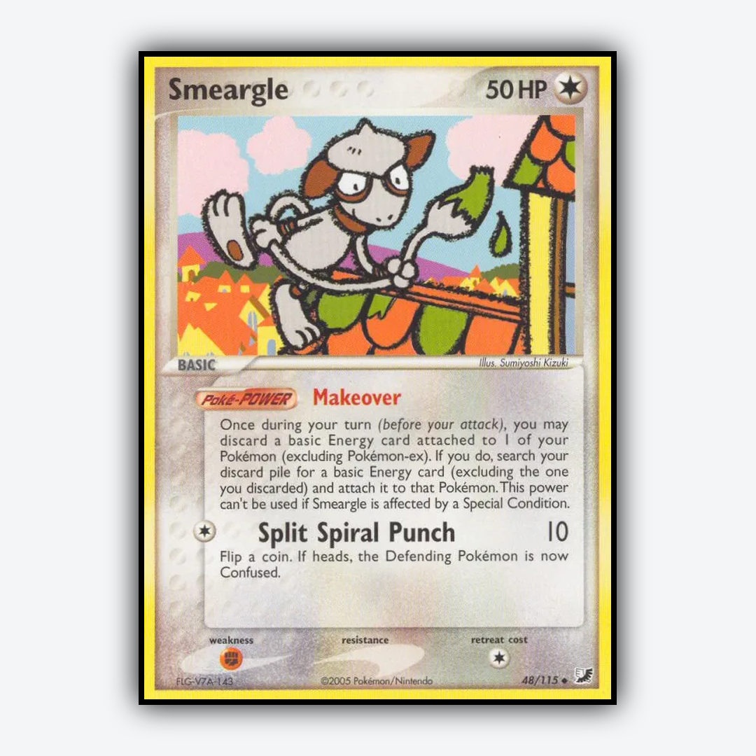 Smeargle 048/115 - Unseen Forces Set - Card Rug
