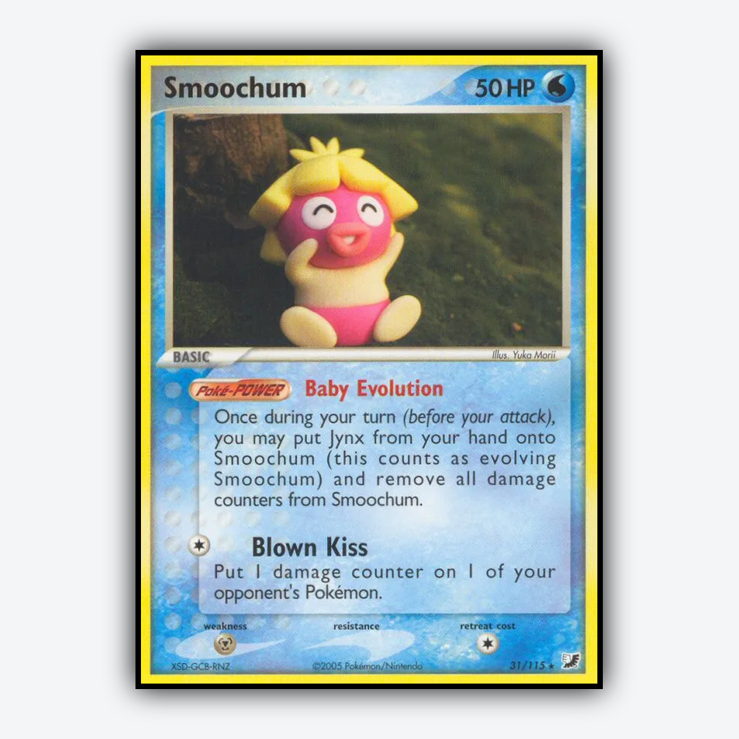 Smoochum 031/115 - Unseen Forces Set - Card Rug
