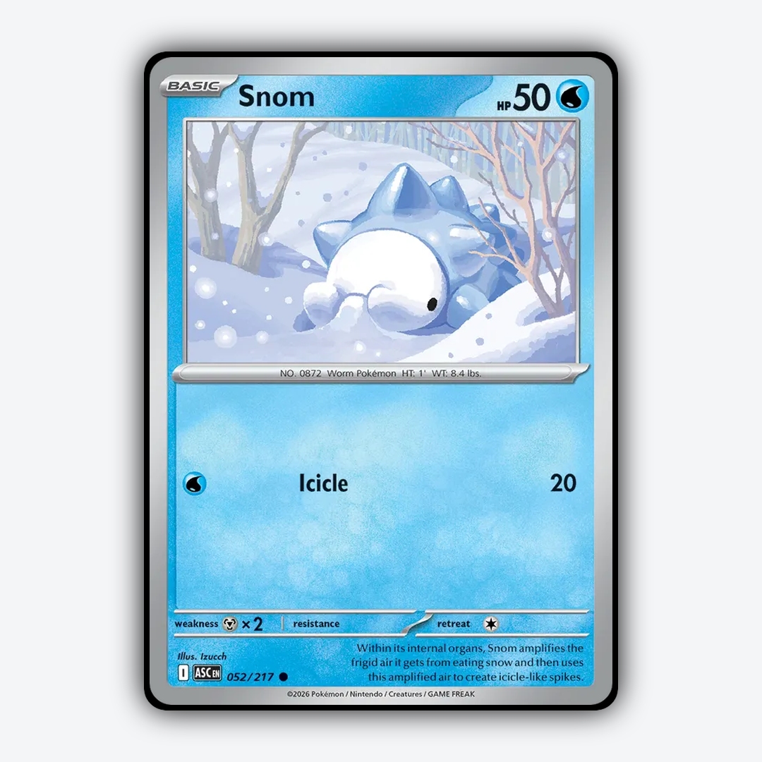 Snom 052/217 - Ascended Heroes Set - Card Rug