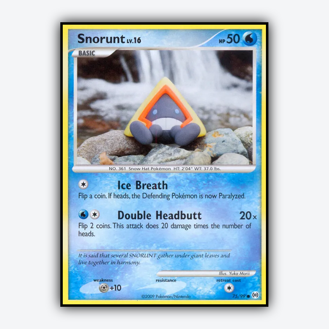 Snorunt 075/99 - Arceus Set - Card Rug