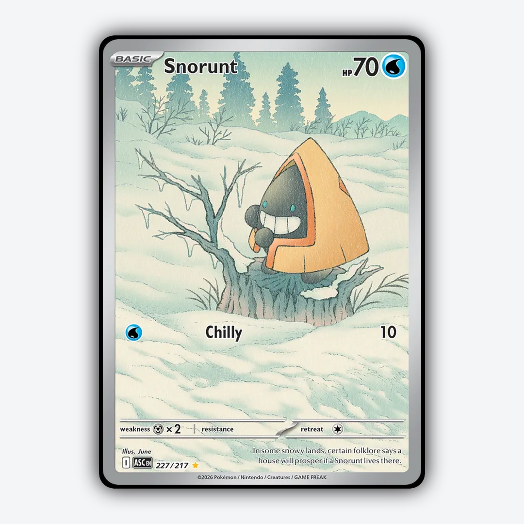 Snorunt 227/217 - Ascended Heroes Set - Card Rug