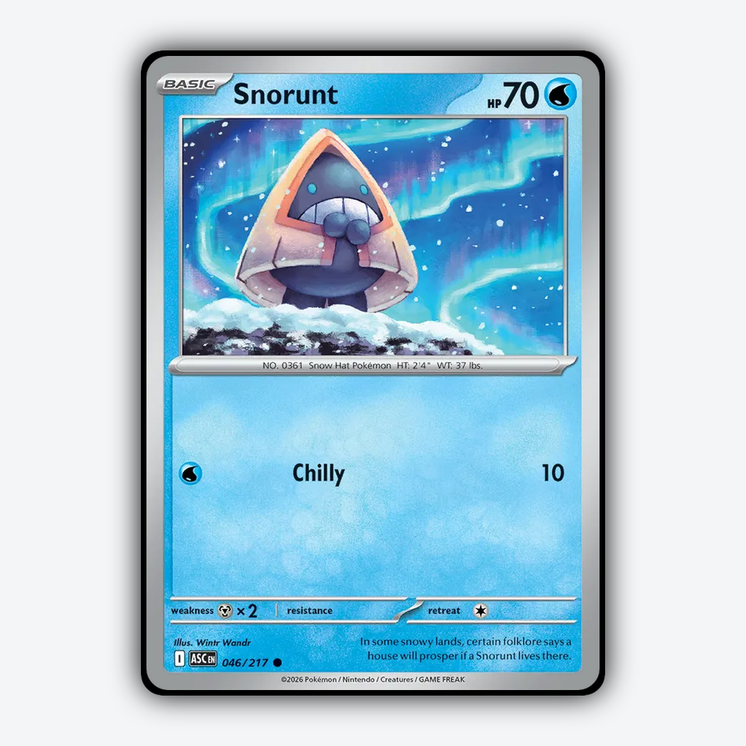 Snorunt 046/217 - Ascended Heroes Set - Card Rug