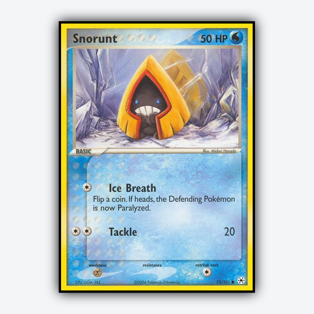 Snorunt 073/101 - Hidden Legends Set - Card Rug
