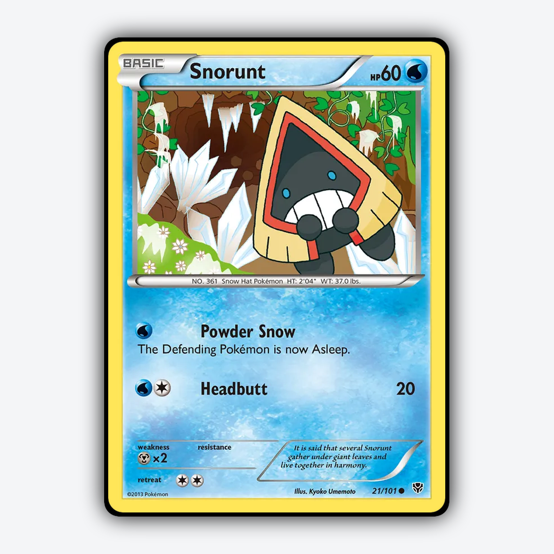 Snorunt 021/101 - Plasma Blast Set - Card Rug