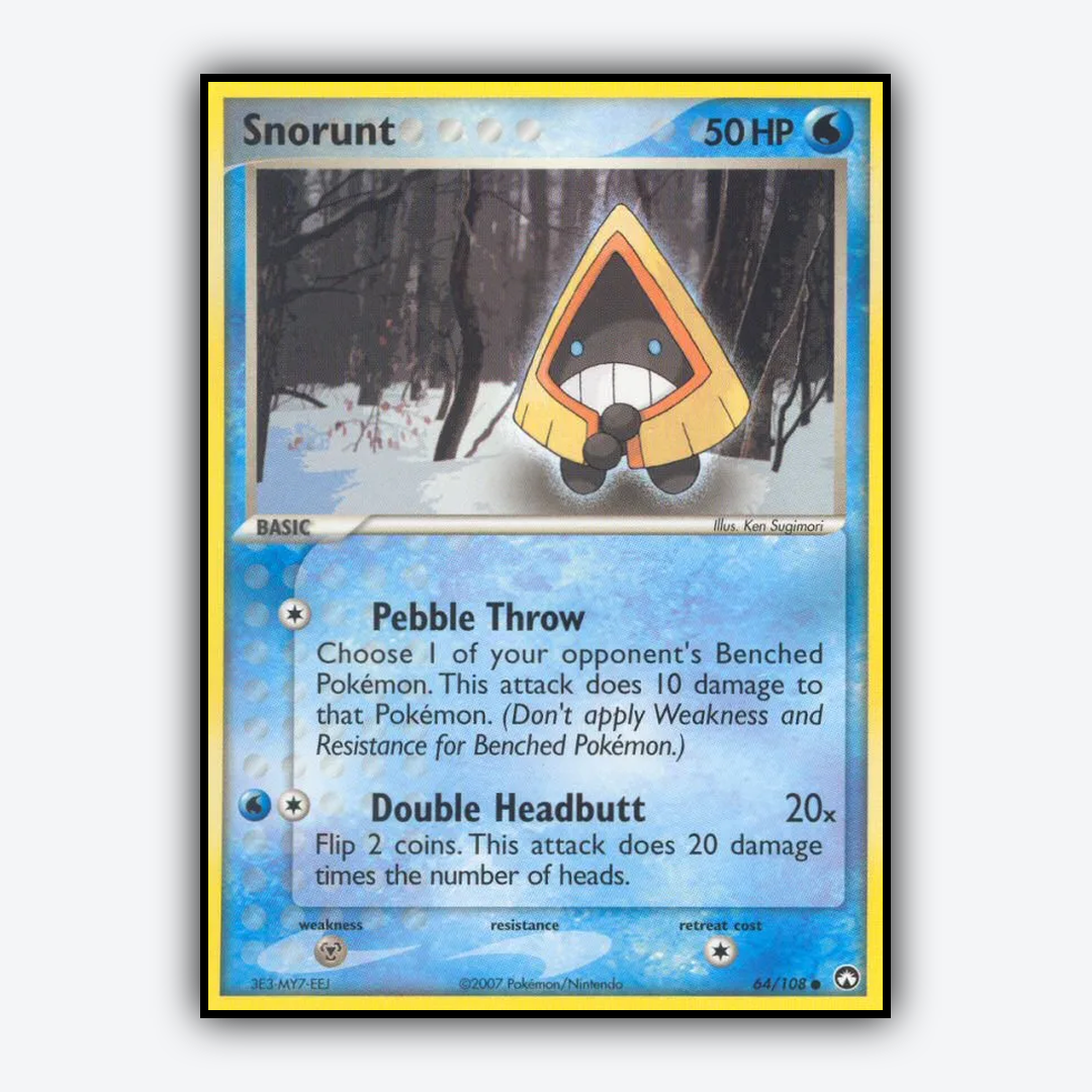 Snorunt 064/108 - Power Keepers Set - Card Rug