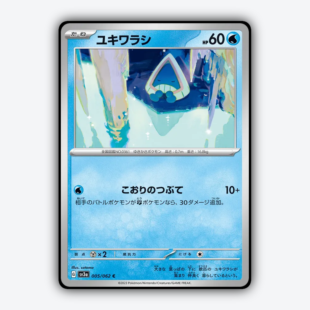 Snorunt 005/062 - Raging Surf Set - Card Rug (JP)
