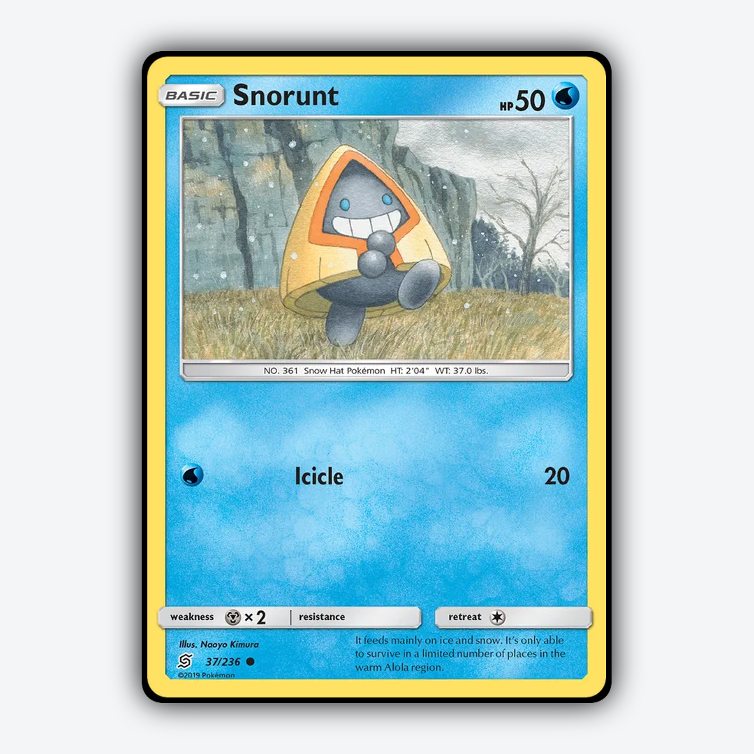 Snorunt 037/236 - Unified Minds Set - Card Rug