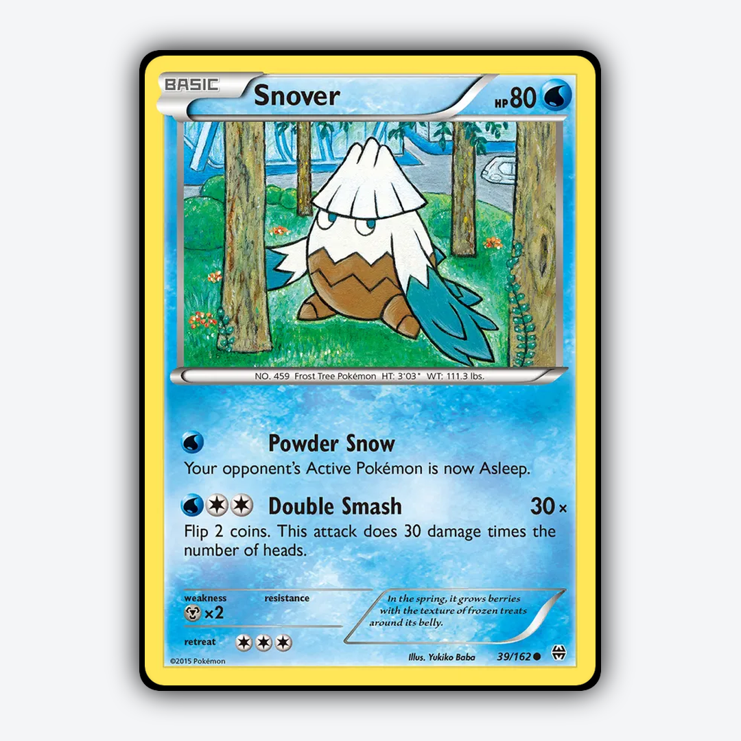 Snover 039/162 - BREAKthrough Set - Card Rug