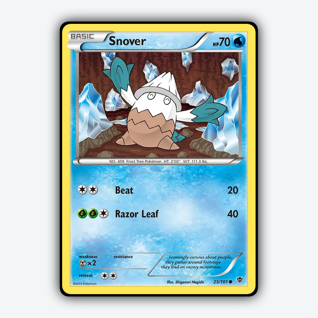 Snover 025/101 - Plasma Blast Set - Card Rug