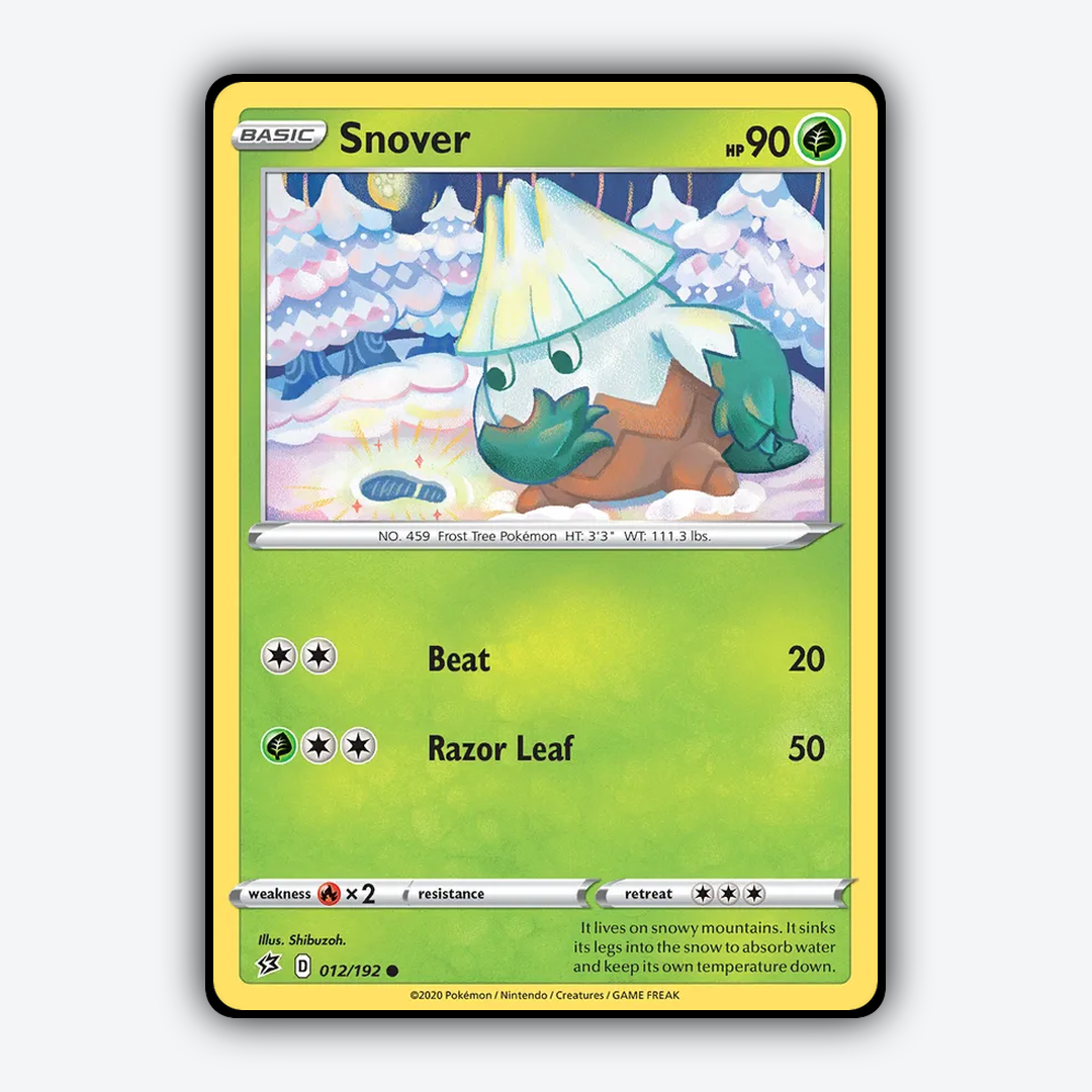 Snover 012/192 - Rebel Clash Set - Card Rug