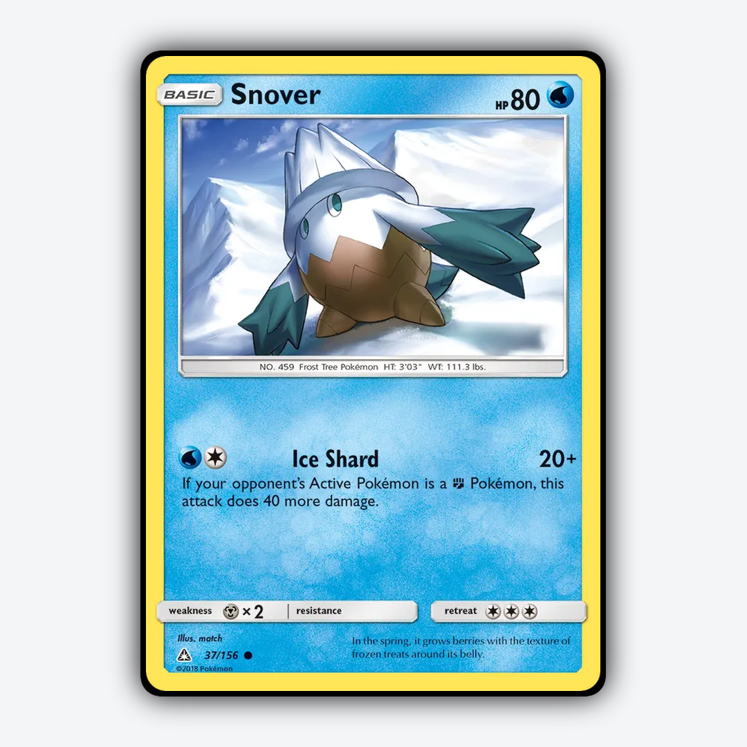 Snover 037/156 - Ultra Prism Set - Card Rug