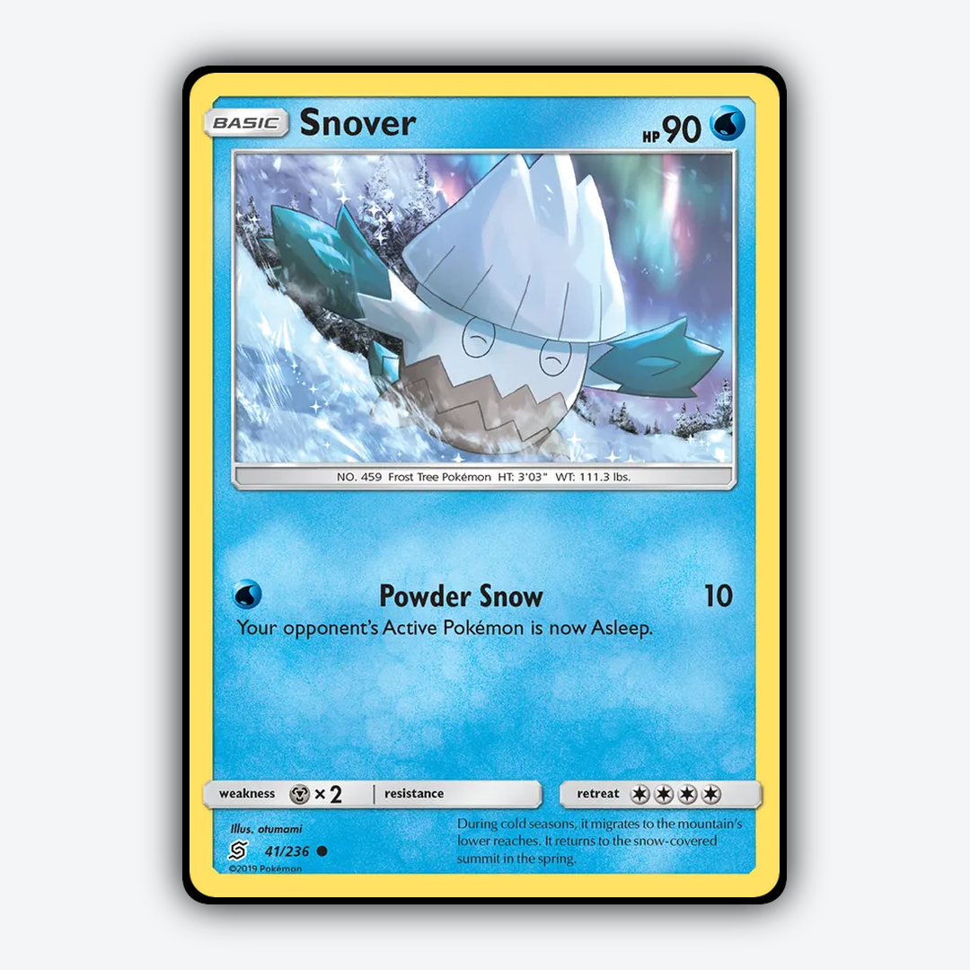 Snover 041/236 - Unified Minds Set - Card Rug