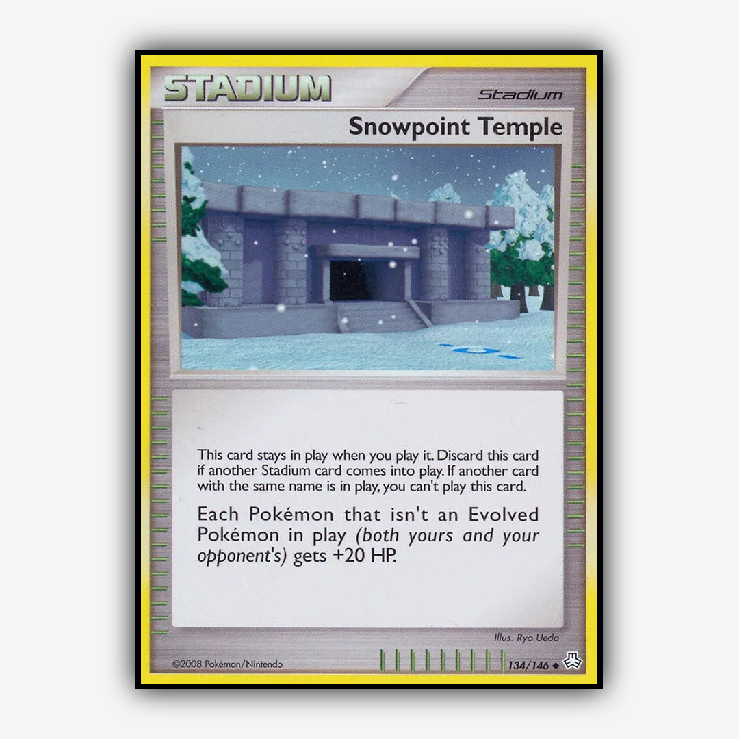 Snowpoint Temple 134/146 - Legends Awakened Set - Card Rug