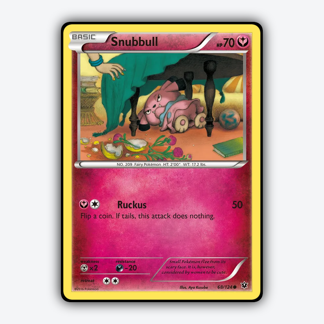 Snubbull 068/124 - Fates Collide Set - Card Rug