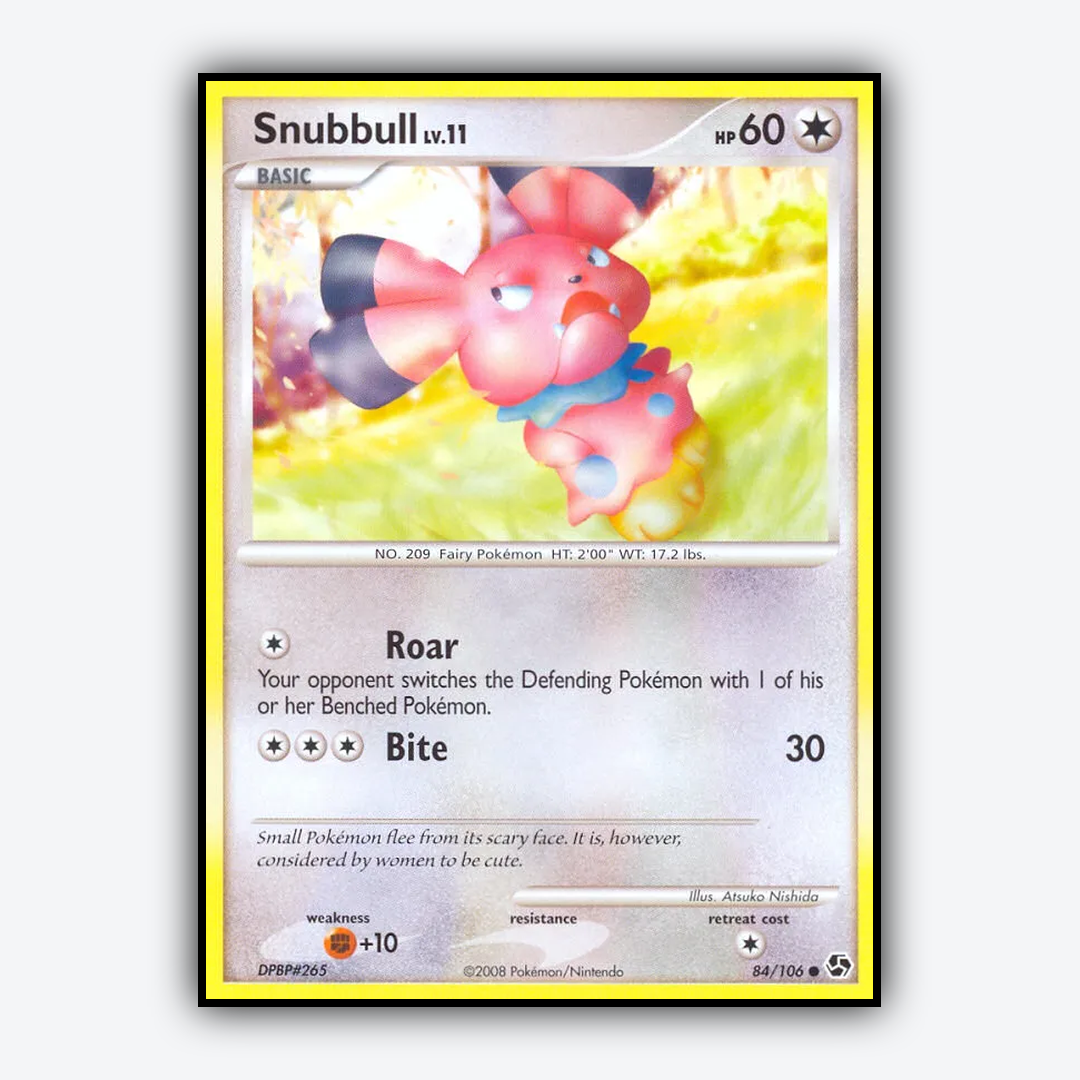 Snubbull 084/106 - Great Encounters Set - Card Rug
