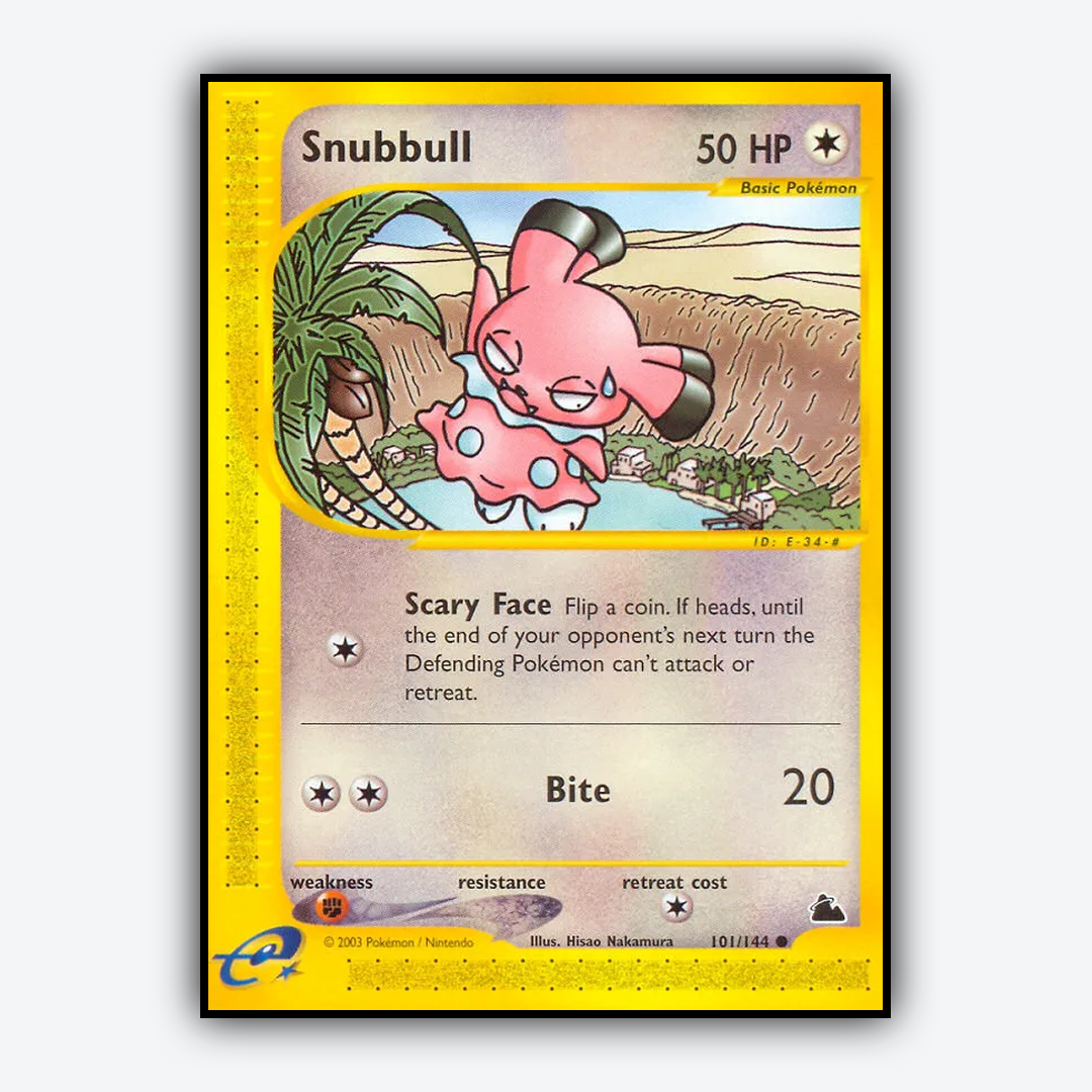 Snubbull 101/144 - Skyridge Set - Card Rug