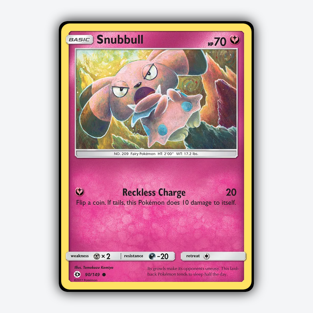 Snubbull 090/149 - Sun & Moon Set - Card Rug