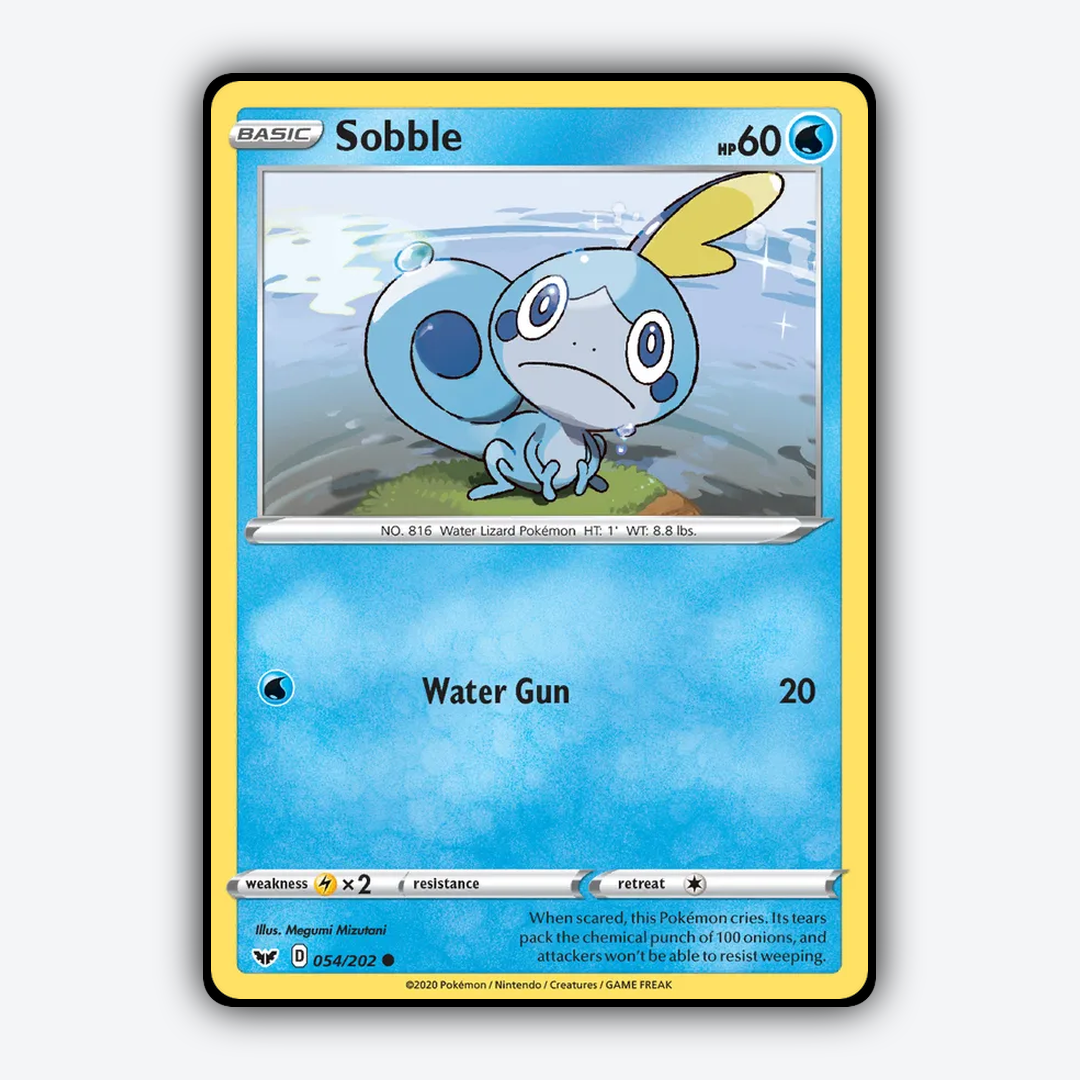 Sobble 054/202 - Sword & Shield Set - Card Rug