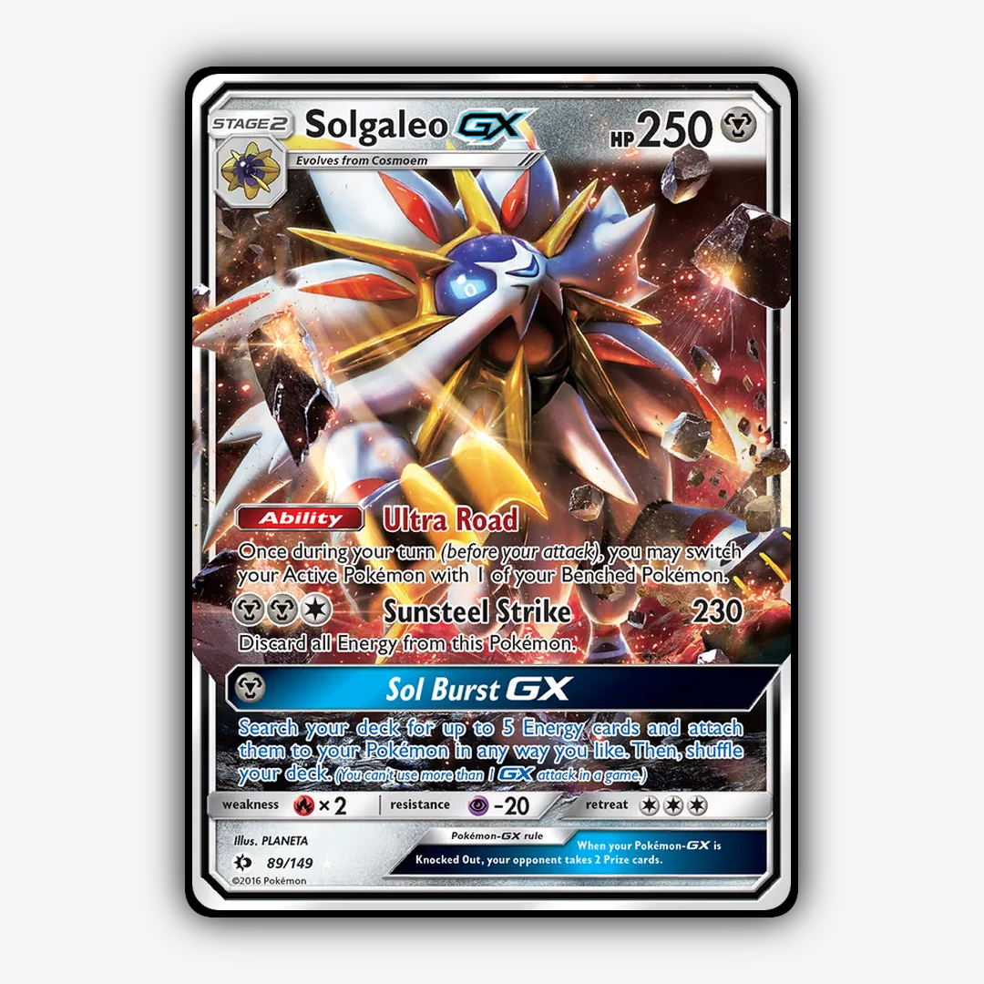 Solgaleo-GX 089/149 - Sun & Moon Set - Card Rug