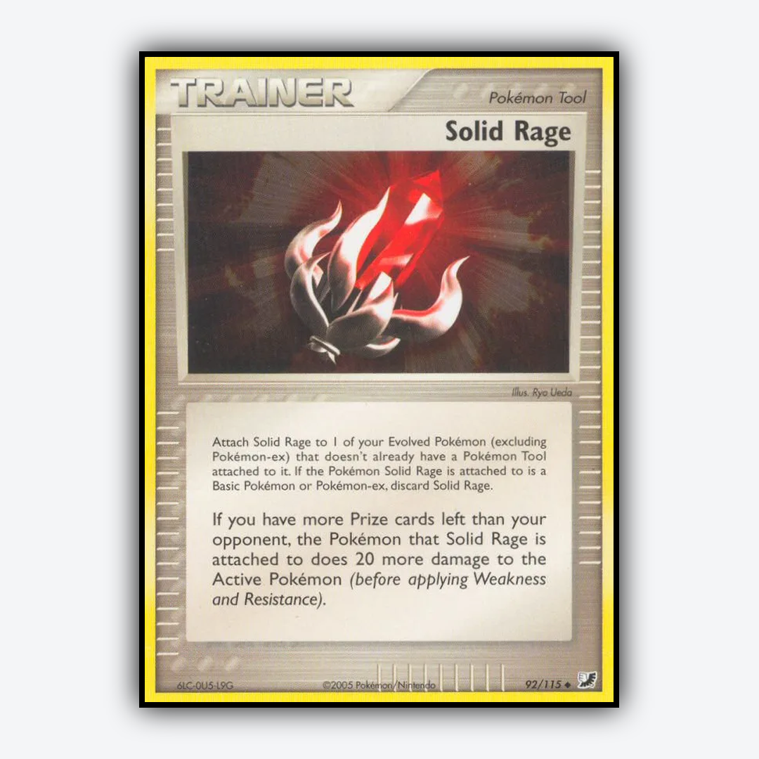 Solid Rage 092/115 - Unseen Forces Set - Card Rug