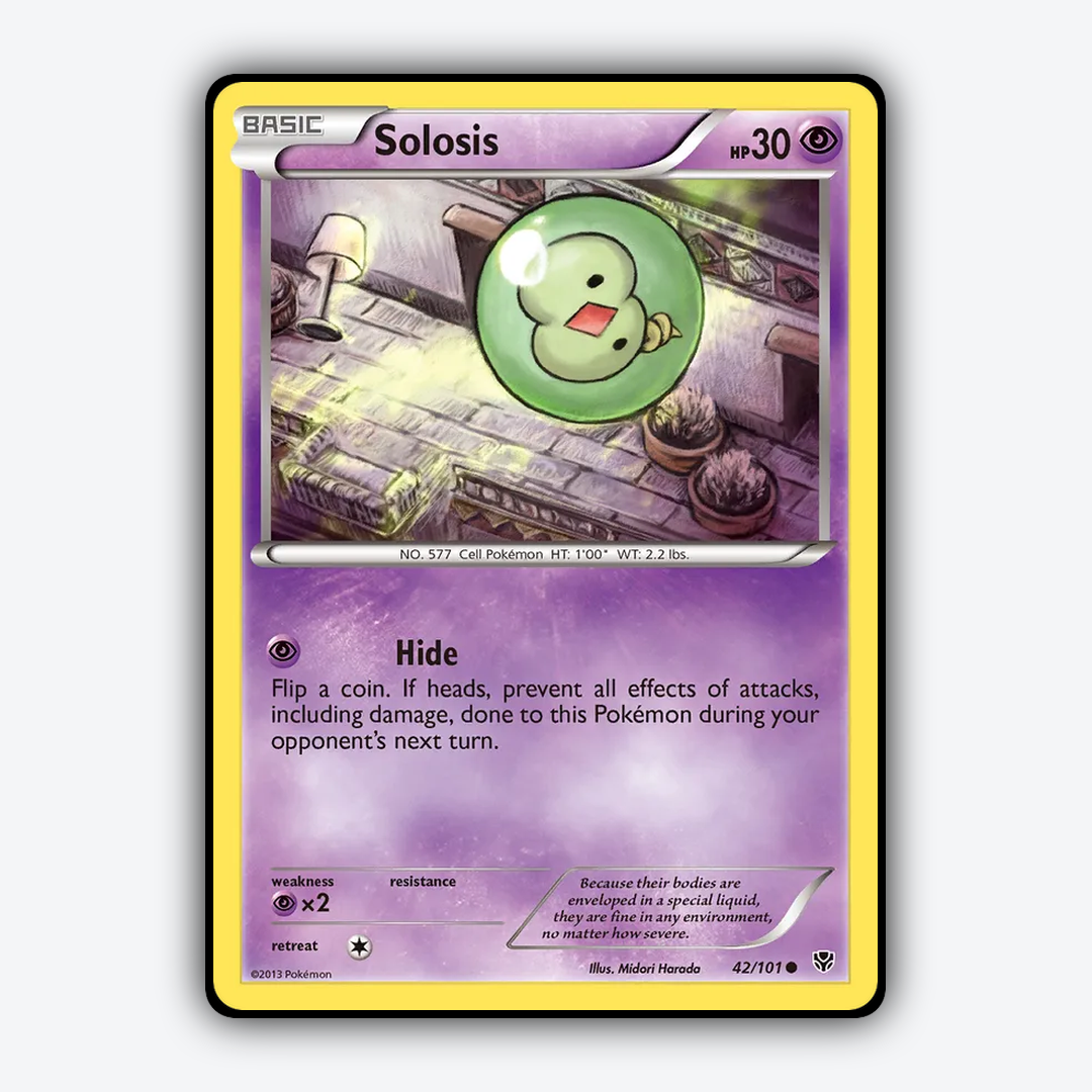 Solosis 042/101 - Plasma Blast Set - Card Rug