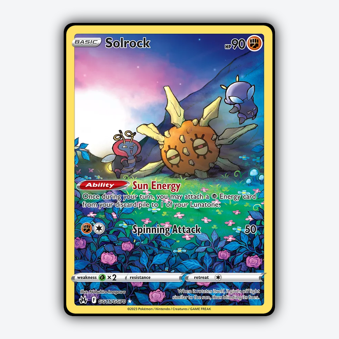 Solrock #15 - Crown Zenith Set - Card Rug