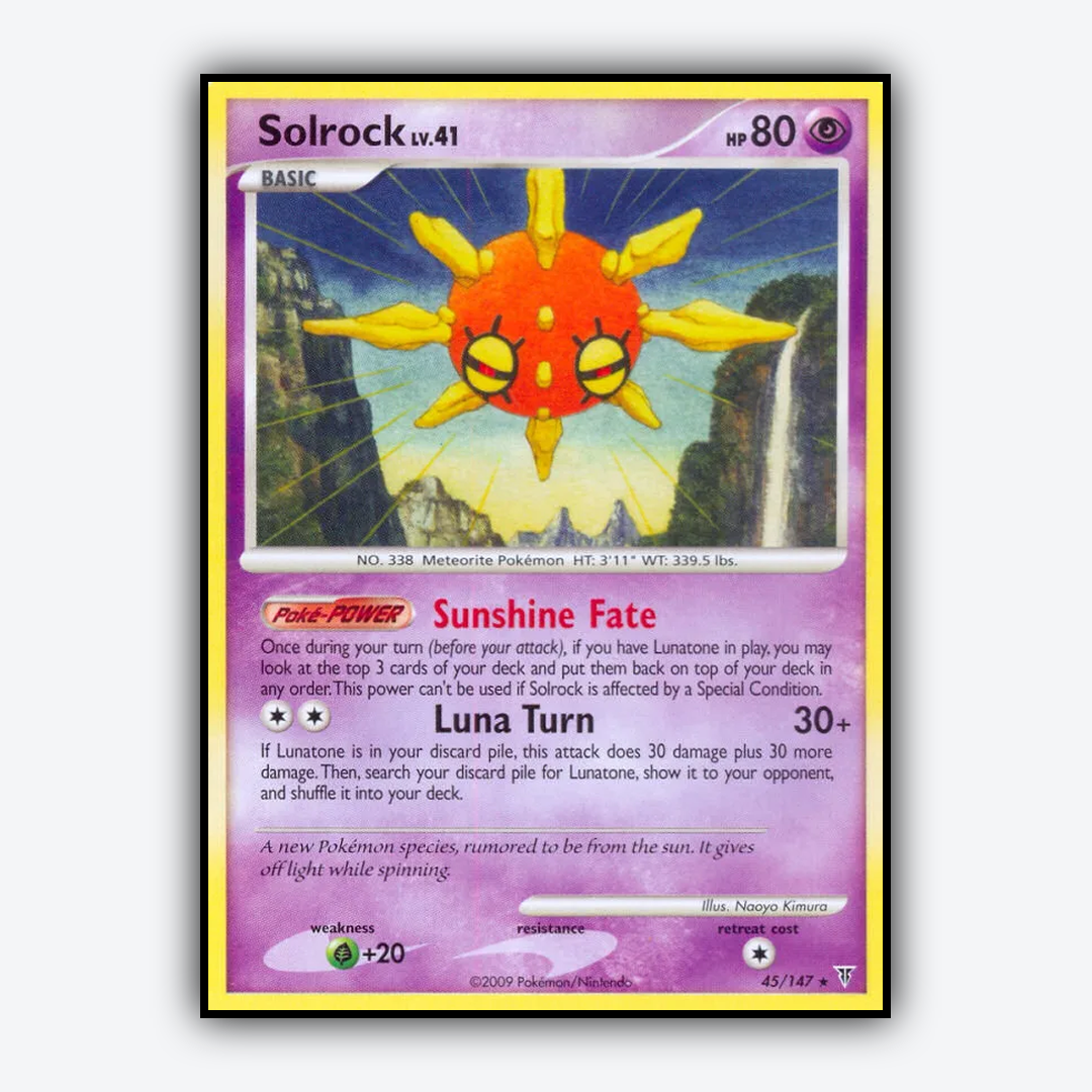 Solrock 045/147 - Supreme Victors Set - Card Rug