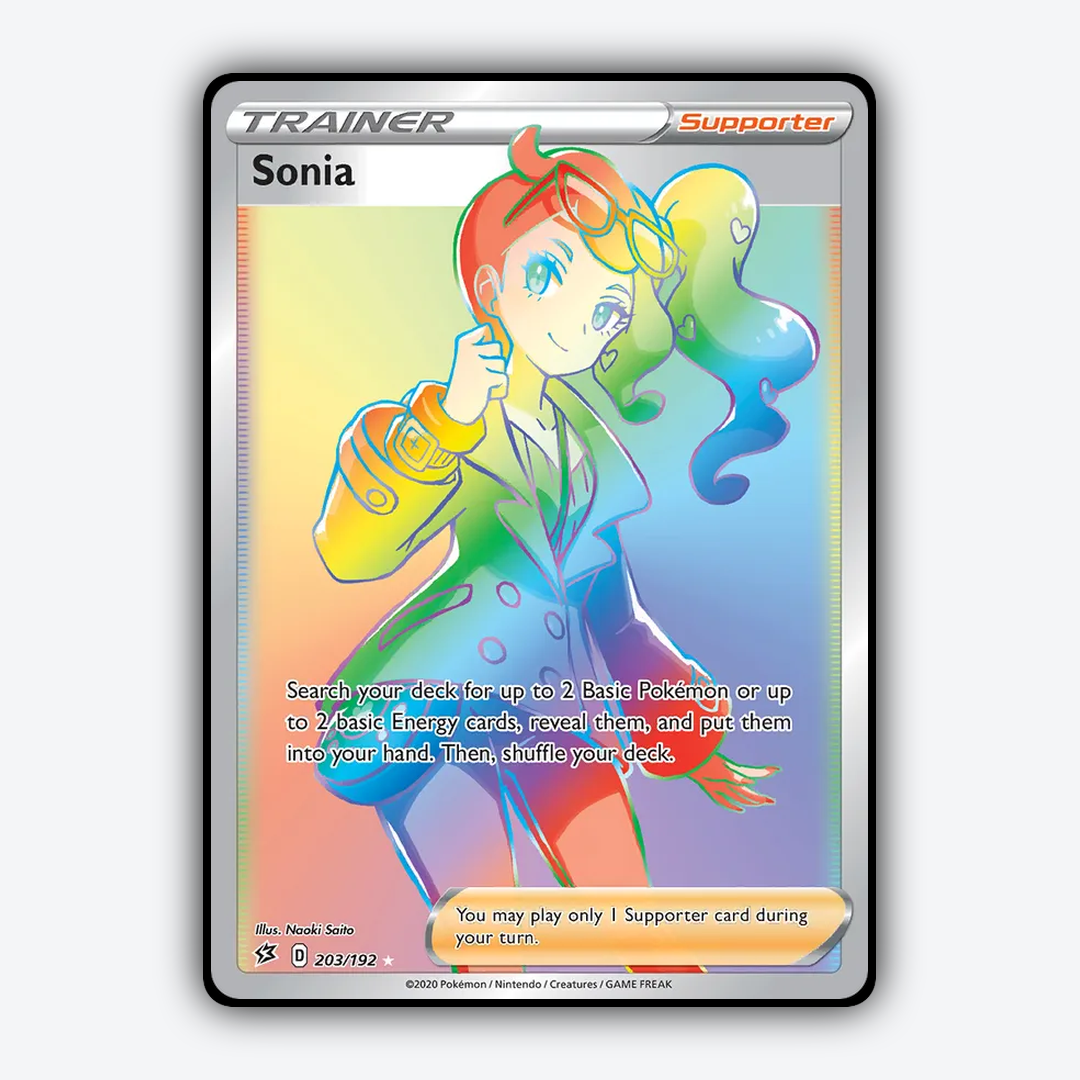 Sonia 203/192 - Rebel Clash Set - Card Rug