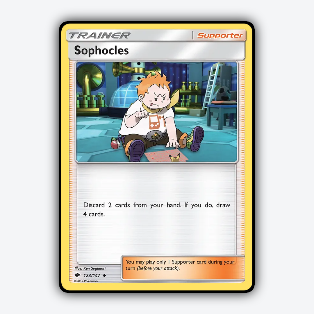 Sophocles 123/147 - Burning Shadows Set - Card Rug