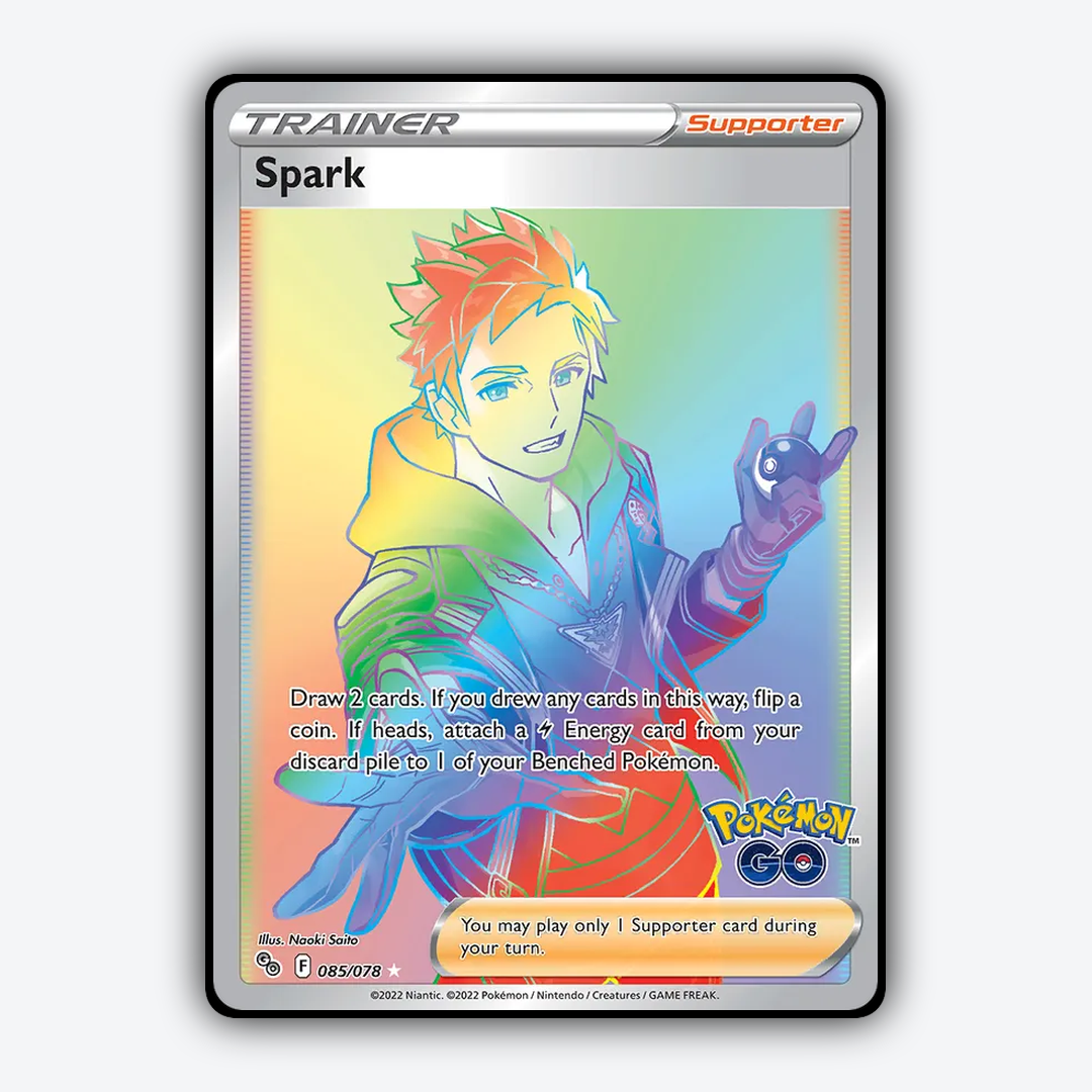 Spark 085/78 - Pokémon GO Set - Card Rug
